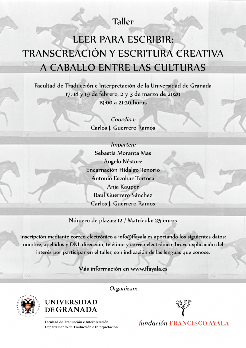 Cartel del taller Cartel del taller