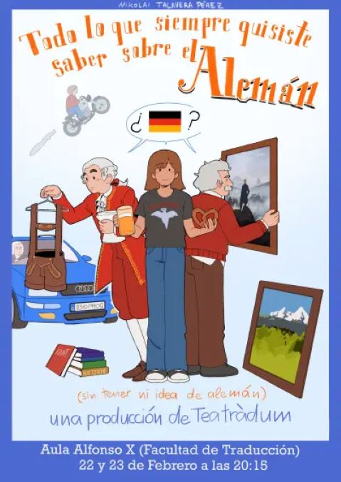 Cartel todo lo que siempre quisiste saber sobre el alemán Cartel todo lo que siempre quisiste saber sobre el alemán